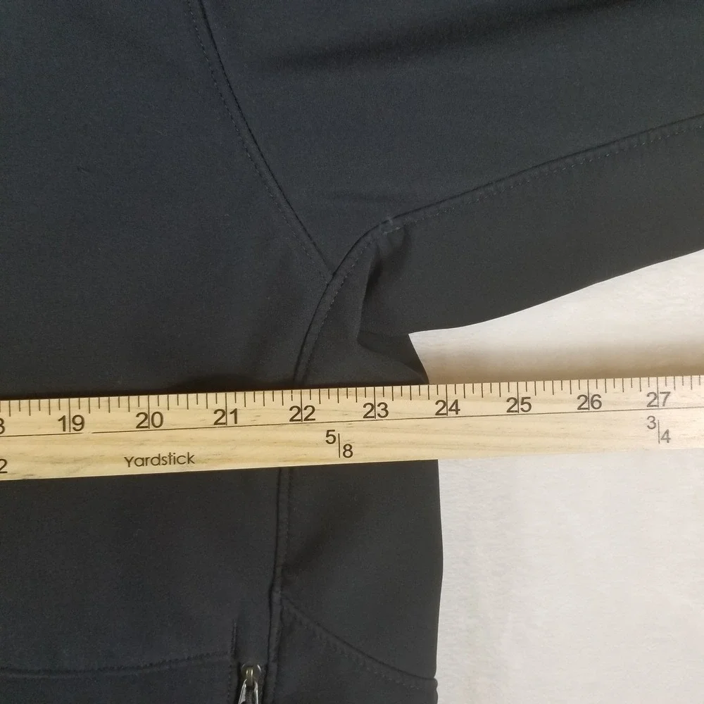 The North Face Softshell Jacket Mens XL Black Full Zip Apex Bionic Coat